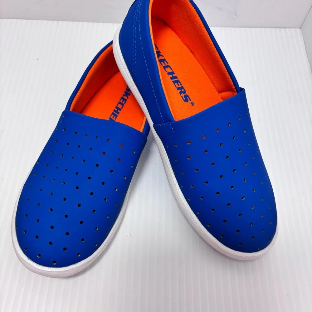 Skechers Slip on lightweight Blue kid Shoes‎ Size US 13